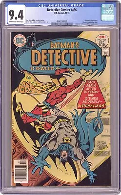 Buy Detective Comics #466 CGC 9.4 1976 4340249007 • 65.14£