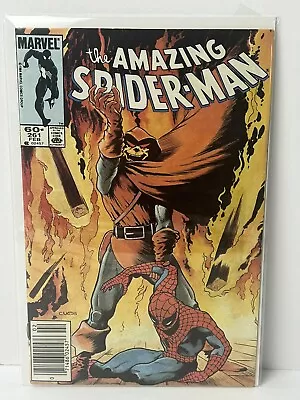 Buy Amazing Spiderman #261 Newsstand Marvel Comics 1985 Copper Age Boarded, Color • 15.73£