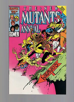 Buy New Mutants Annual #2 - 1st US Appearance Psylocke - High Grade Minus • 63.72£