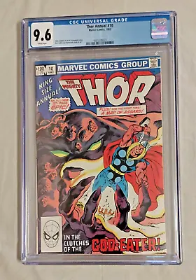 Buy Thor Annual #10 (1982) Bronze Age Marvel CGC 9.6 • 39.44£