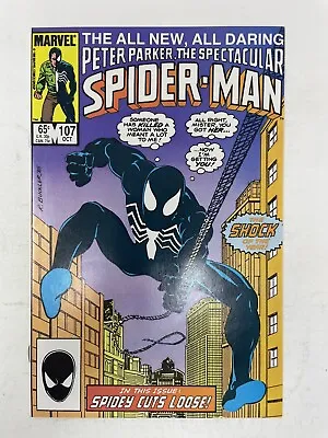 Buy The Spectacular Spider-Man #107 Marvel Comics 1985 1st App Sin Eater MCU • 11.85£