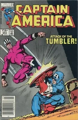 Buy Captain America #291 FN Marvel 1984 1st App Tumbler II | Canadian John Byrne • 8.82£