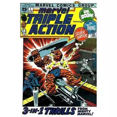 Buy Marvel Triple Action (1972 Series) #1 In Fine Condition. Marvel Comics [g] • 14.08£