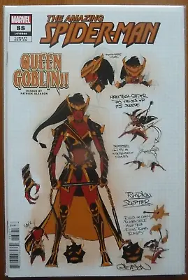 Buy Amazing Spider-man #88 1:10 Goblin Queen Design Variant..arvel 2022 1st Print.nm • 9.99£