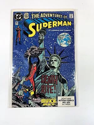 Buy The Adventures Of Superman 465 April 1990 DC Comics • 11.85£