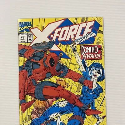 Buy X-Force #11 1992 NM 1st Real Domino • 25£