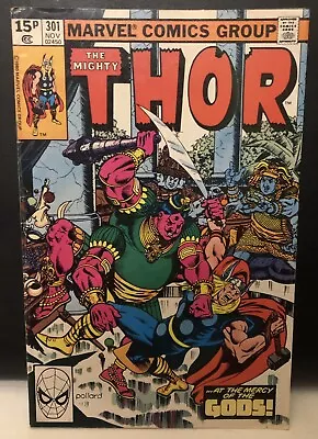 Buy The Mighty THOR #301 Comic Marvel Comics Bronze Age Reader Copy • 0.99£