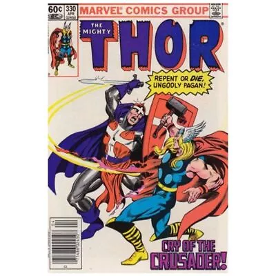 Buy Thor (1966 Series) #330 Newsstand In VF Minus Condition. Marvel Comics [m@ • 3.65£