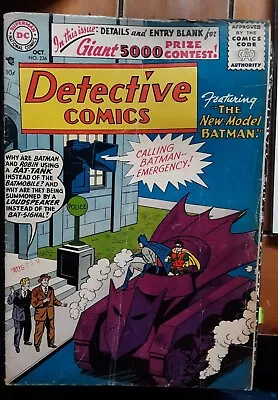 Buy Detective 236 Batman 1st Bat-tank Manhunter From Mars Sheldon Moldoff Cover • 155.14£