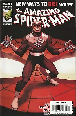 Buy Amazing Spider-Man #572 NEW WAYS TO DIE (Marvel 2008) VERY FINE • 3.94£