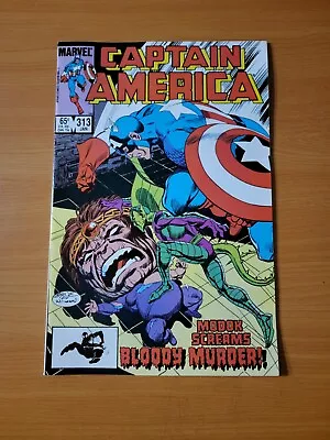 Buy Captain America #313 Direct Market Edition ~ NEAR MINT NM ~ 1986 Marvel Comics • 7.23£