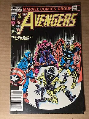Buy Avengers 230 Marvel 1983 VG+ Yellow Jacket Quits • 2.38£