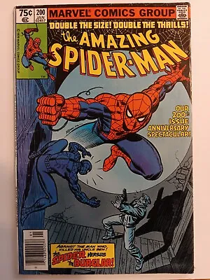 Buy Amazing Spider-Man # 200 Key Anniversary Burglar Uncle Ben 1980 Bronze Romita Sr • 7.90£