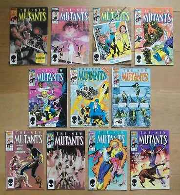 Buy THE NEW MUTANTS (vol.1) #28,29,31-34,37,38,41,42,44 - Marvel 1982 - VF To VF+ • 18.49£