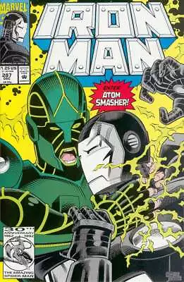 Buy Iron Man (1st Series) #287 VF/NM; Marvel | 1st Appearance Atom Smasher - We Comb • 3£