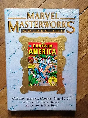 Buy MMW MARVEL MASTERWORKS 161 :  CAPTAIN AMERICA COMICS 17-20, H/C,  Shrinkwrapped • 49.99£