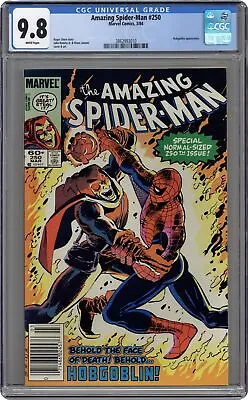 Buy Amazing Spider-Man #250D CGC 9.8 1984 3862993010 • 491.65£