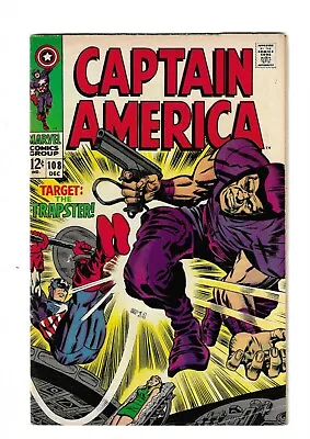 Buy Captain America # 108 Fine Plus [Classic Kirby Cover] • 29.95£