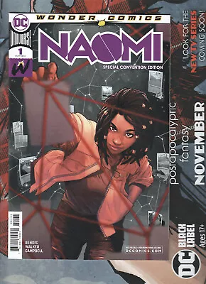 Buy Naomi #1 Convention Variant Cover VERY RARE DC COMICS FIRST APPEARANCE NM • 240.73£