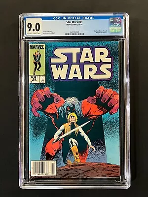 Buy Star Wars #89 CGC 9.0 (1984) – Newsstand Edition • 40.21£