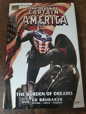 Buy The Death Of Captain America The Burden Of Dreams HC Brubaker Marvel Premiere  • 15£