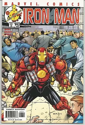 Buy The Invincible Iron Man #43 : Marvel Comics : August 2001 • 6.95£
