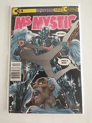 Buy Ms Mystic #4 (2nd Series) Continuity Comics 1988 • 2.36£