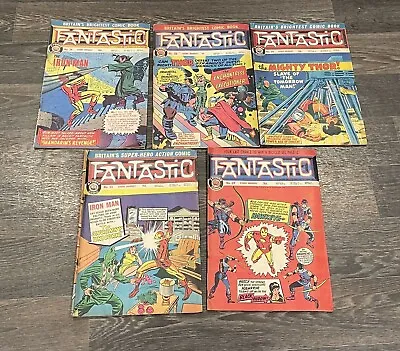 Buy Fantastic Comics X 5. (Nos. 24,24,26,29,32) • 18.50£