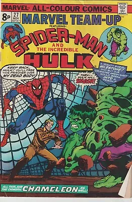 Buy Marvel Comics Marvel Team-up #27 (1974) 1st Print F • 4.95£