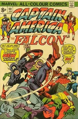 Buy Captain America (Vol 1) # 181 (NrMnt Minus-) (NM-) Price VARIANT AMERICAN • 34.49£