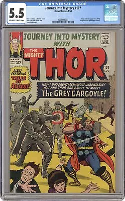 Buy Thor Journey Into Mystery #107 CGC 5.5 1964 2006646007 • 90.92£