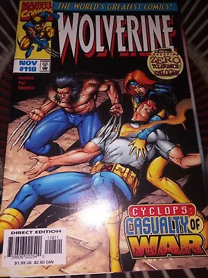Buy Wolverine - Nov No.118 - Marvel Comics -  Fully Intact  Excellent Condition Usa • 3.99£
