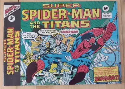Buy SUPER SPIDER-MAN With The SUPER-HEROES Comic # 209 - 1977. British Marvel • 2.99£