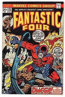 Buy Fantastic Four Vol 1 No 132 Mar 1973 (VFN+) (8.5) Marvel, Bronze Age • 44.99£