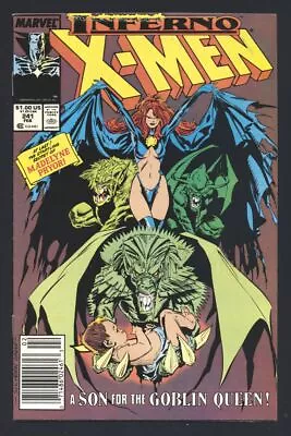 Buy Uncanny X-Men #241 VF/NM 1989 Marvel NEWSSTAND Vs Goblyn Queen Comic Book • 18.47£