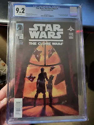 Buy Star Wars: The Clone Wars #1 CGC 9.2 WP Newsstand • 1,541.68£