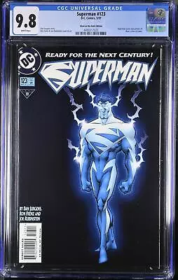 Buy Superman 123 CGC 9.8 4400317023 Glow-in-the-Dark New Powers & Costume Key • 79.94£