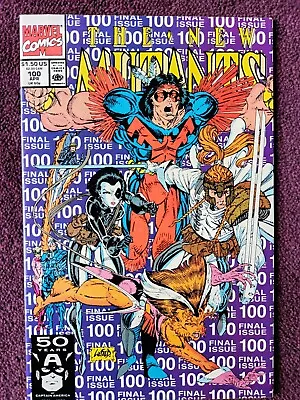 Buy Comics: New Mutants 100,1991, 1st Cameo X Force, 1st Full Appearance Shatterstar • 25£