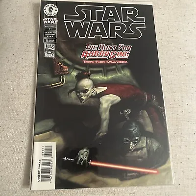Buy Dark Horse Comics Star Wars Issue #31 The Hunt For Aurra Sing (4 Of 4) Jedi • 7£