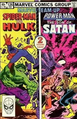 Buy Marvel Team-Up (1972) # 126 (6.0-FN) Hulk, Power Man, Son Of Satan 1983 • 5.40£