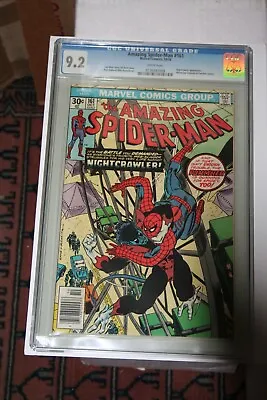 Buy Amazing Spider-man #161 Cgc 9.2 Nightcrawler, Wolverine & Punisher App. • 79.15£