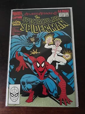 Buy SPECTACULAR SPIDER-MAN ANNUAL #9 1989 Marvel Comic • 3£