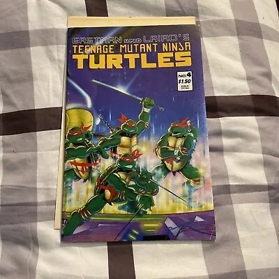 Buy Teenage Mutant Ninja Turtles #4 Second Printing Eastman And Laird Comic Rare • 559.66£