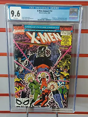 Buy X-MEN ANNUAL #14 (Marvel, 1990) CGC Graded 9.6 ~ GAMBIT ~ WHITE Pages • 78.84£