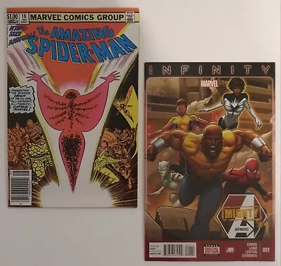 Buy Amazing Spider-Man Annual 16 (1st App Of Captain Marvel & Spectrum) +Bonus Book • 29.96£