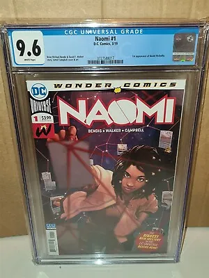 Buy Naomi #1 Cgc 9.6 Nm+ Wp 1st App Naomi Mcduffie Dc Wonder Comics 2019 (sa) • 49.99£