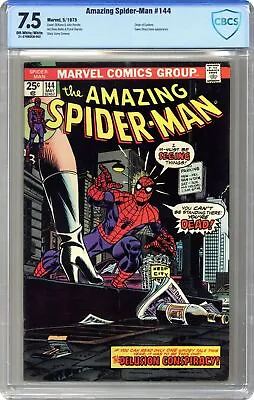 Buy Amazing Spider-Man #144 CBCS 7.5 1975 21-279BDC8-002 • 79.16£