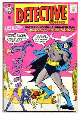 Buy Vintage DETECTIVE COMICS #331 (1964) MUSEUM Of MIXED-UP MEN VG 4.0 • 22.14£