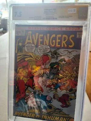 Buy AVENGERS #95 (Marvel, 1972) Signed By Neal Adams, CGC 7.5 • 120.53£