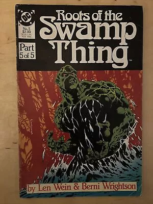 Buy Roots Of The Swamp Thing #5, DC Comics, November 1986, FN • 4.80£